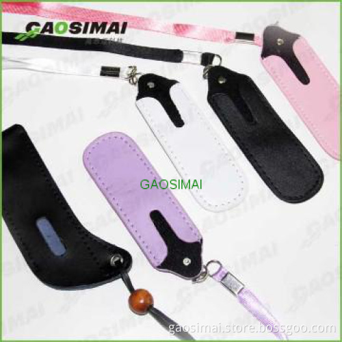 colorful ego e-cig leather bag ego lanyard